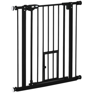PawHut Dog Gate με Push Fit, Επεκτάσιμη από 74-80cm με Αυτόματο Κλε... PawHut Dog Gate με Push Fit, Επεκτάσιμη από 74-80cm με Αυτόματο Κλε...