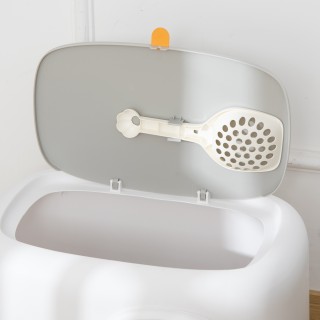 PawHut PP Ανοιγόμενη άμμο γάτας με σέσουλα και καπάκι, 55x40x39cm, ... PawHut PP Ανοιγόμενη άμμο γάτας με σέσουλα και καπάκι, 55x40x39cm, ...