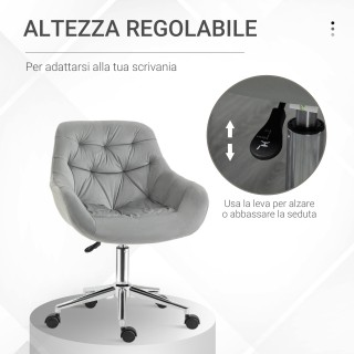 Εργονομική περιστρεφόμενη καρέκλα γραφείου Vinsetto με ρυθμιζόμενο ... Εργονομική περιστρεφόμενη καρέκλα γραφείου Vinsetto με ρυθμιζόμενο ...