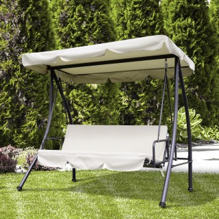 Outsunny 2 σε 1 κουνιστή καρέκλα εξωτερικού χώρου για 3 άτομα μετατ... Outsunny 2 σε 1 κουνιστή καρέκλα εξωτερικού χώρου για 3 άτομα μετατ...