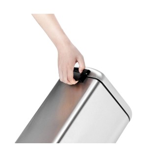 Κάδος Απορριμμάτων Χαρτοδοχείο από Ατσάλι 10 Lt με Καλάθι και Πεντά...