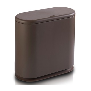 Κάδος Απορριμμάτων Χαρτοδοχείο 9 Lt Χρώματος Καφέ Shally Dogan 0283...