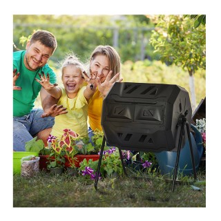 Κάδος Ταχείας Κομποστοποίησης 160 Lt 71 x 64 x 92 cm Outsunny 845-490 Κάδος Ταχείας Κομποστοποίησης 160 Lt 71 x 64 x 92 cm Outsunny 845-490