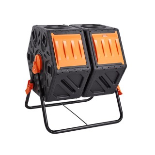 Κάδος Ταχείας Κομποστοποίησης με 2 Θαλάμους 140 Lt 785 x 605 x 795 ...