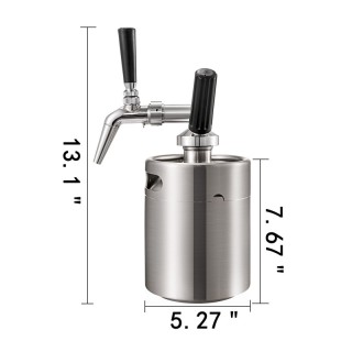 Καφετιέρα Nitro για Cold Brew 2 Lt VEVOR KFHLC2L0000000001V0 Καφετιέρα Nitro για Cold Brew 2 Lt VEVOR KFHLC2L0000000001V0