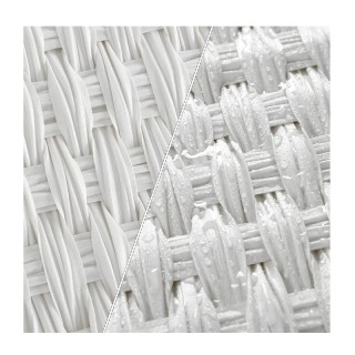 Καλάθι Απλύτων από Συνθετικό Ρατάν 90 Lt Χρώματος Λευκό Songmics LC... Καλάθι Απλύτων από Συνθετικό Ρατάν 90 Lt Χρώματος Λευκό Songmics LC...