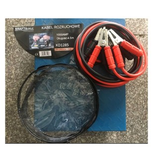 Καλώδια Φόρτισης Μπαταρίας Αυτοκινήτου 1000 A 4.5 m Kraft&Dele KD-1285