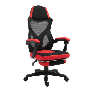 Καρέκλα Gaming με Υποπόδιο 58 x 72 x 108-118 cm Vinsetto 921-233