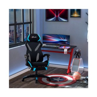 Καρέκλα Gaming με Υποπόδιο 65 x 65 x 119-129 cm Vinsetto 921-516BU