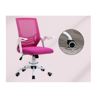 Καρέκλα Γραφείου 62.5 x 55 x 94 -104 cm Χρώματος Ροζ Vinsetto 921-5... Καρέκλα Γραφείου 62.5 x 55 x 94 -104 cm Χρώματος Ροζ Vinsetto 921-5...