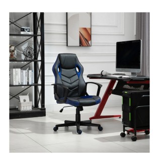 Καρέκλα Γραφείου 62 x 59 x 105-117 cm Χρώματος Μπλε Vinsetto 921-363BU Καρέκλα Γραφείου 62 x 59 x 105-117 cm Χρώματος Μπλε Vinsetto 921-363BU