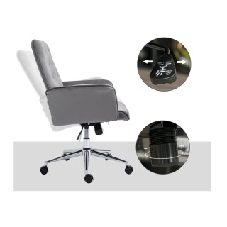 Καρέκλα Γραφείου 66 x 69 x 89.5-97 cm Vinsetto 921-103V02CG Καρέκλα Γραφείου 66 x 69 x 89.5-97 cm Vinsetto 921-103V02CG