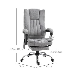 Καρέκλα Γραφείου Μασάζ 6 Σημείων Vinsetto 921-246V90 Καρέκλα Γραφείου Μασάζ 6 Σημείων Vinsetto 921-246V90