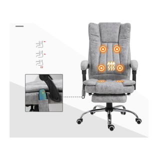 Καρέκλα Γραφείου Μασάζ 6 Σημείων Vinsetto 921-246V90 Καρέκλα Γραφείου Μασάζ 6 Σημείων Vinsetto 921-246V90