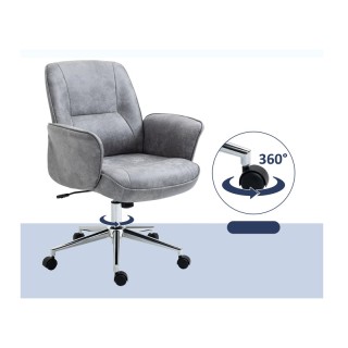 Καρέκλα Γραφείου 67 x 69 x 92-102 cm Vinsetto 921-456LG Καρέκλα Γραφείου 67 x 69 x 92-102 cm Vinsetto 921-456LG