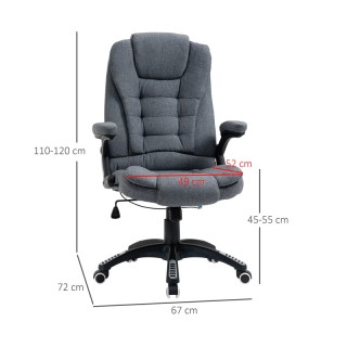 Καρέκλα Γραφείου 67 x 72 x 110-120 cm Vinsetto 921-416 Καρέκλα Γραφείου 67 x 72 x 110-120 cm Vinsetto 921-416