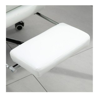 Καρέκλα Γραφείου με Υποπόδιο 66 x 72 x 122-130 cm Χρώματος Λευκό Vi... Καρέκλα Γραφείου με Υποπόδιο 66 x 72 x 122-130 cm Χρώματος Λευκό Vi...