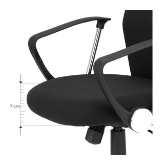 Καρέκλα Γραφείου 63 x 63 x 110-120 cm Χρώματος Μαύρο Songmics OBN03... Καρέκλα Γραφείου 63 x 63 x 110-120 cm Χρώματος Μαύρο Songmics OBN03...