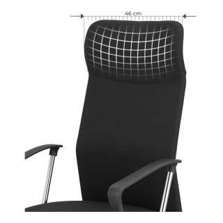 Καρέκλα Γραφείου 63 x 63 x 110-120 cm Χρώματος Μαύρο Songmics OBN03... Καρέκλα Γραφείου 63 x 63 x 110-120 cm Χρώματος Μαύρο Songmics OBN03...