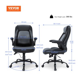 Καρέκλα Γραφείου Executive με Οσφυϊκή Υποστήριξη 680 x 710 x 1090 m... Καρέκλα Γραφείου Executive με Οσφυϊκή Υποστήριξη 680 x 710 x 1090 m...