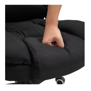 Καρέκλα Γραφείου Μασάζ 6 Σημείων 67 x 74 x 116-126 cm Χρώματος Μαύρ...