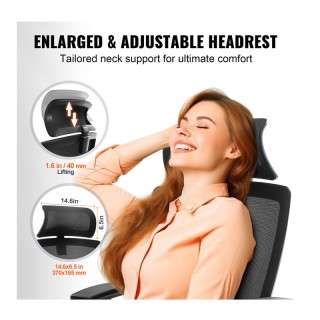 Καρέκλα Γραφείου με Συρόμενο Κάθισμα και Οσφυϊκή Υποστήριξη VEVOR X... Καρέκλα Γραφείου με Συρόμενο Κάθισμα και Οσφυϊκή Υποστήριξη VEVOR X...