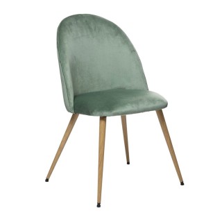 Σετ Καρέκλες Τραπεζαρίας Βελούδινες 52 x 54 x 84 cm 4 τμχ Slano Atm... Σετ Καρέκλες Τραπεζαρίας Βελούδινες 52 x 54 x 84 cm 4 τμχ Slano Atm...