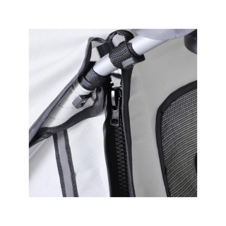 Καρότσι Μεταφοράς Κατοικιδίου 75 x 45 x 97 cm Χρώματος Γκρι PawHut ...