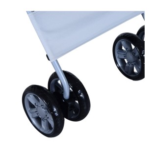 Καρότσι Μεταφοράς Κατοικιδίου 75 x 45 x 97 cm Χρώματος Γκρι PawHut ... Καρότσι Μεταφοράς Κατοικιδίου 75 x 45 x 97 cm Χρώματος Γκρι PawHut ...