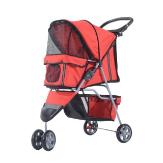 Καρότσι Μεταφοράς Κατοικιδίου 75 x 45 x 97 cm Χρώματος Κόκκινο PawH... Καρότσι Μεταφοράς Κατοικιδίου 75 x 45 x 97 cm Χρώματος Κόκκινο PawH...