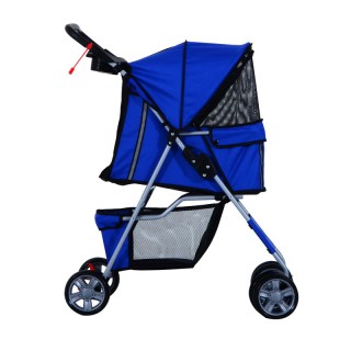 Καρότσι Μεταφοράς Κατοικιδίου 75 x 45 x 97 cm Χρώματος Μπλε PawHut ...