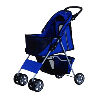 Καρότσι Μεταφοράς Κατοικιδίου 75 x 45 x 97 cm Χρώματος Μπλε PawHut ... Καρότσι Μεταφοράς Κατοικιδίου 75 x 45 x 97 cm Χρώματος Μπλε PawHut ...