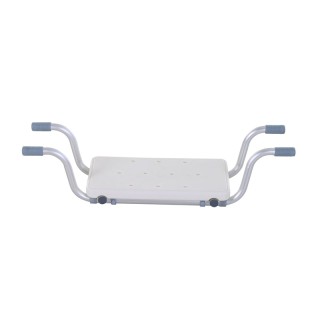 Κάθισμα - Ράφι Μπανιέρας από Αλουμίνιο 22 x 73-83.5 x 18 cm HOMCOM ...