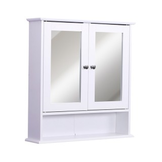 Καθρέπτης Μπάνιου με Ντουλάπι 56 x 13 x 58 cm Kleankin 834-182 Καθρέπτης Μπάνιου με Ντουλάπι 56 x 13 x 58 cm Kleankin 834-182