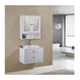 Καθρέπτης Μπάνιου με Ντουλάπι 56 x 13 x 58 cm Songmics LHC002
