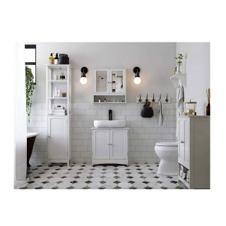 Καθρέπτης Μπάνιου με Ντουλάπι 56 x 13 x 58 cm Songmics LHC002 Καθρέπτης Μπάνιου με Ντουλάπι 56 x 13 x 58 cm Songmics LHC002