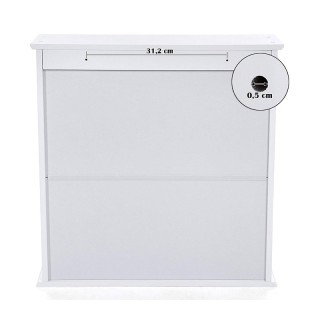 Καθρέπτης Μπάνιου με Ντουλάπι 56 x 13 x 58 cm Songmics LHC002 Καθρέπτης Μπάνιου με Ντουλάπι 56 x 13 x 58 cm Songmics LHC002