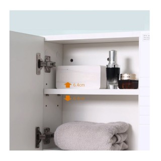 Καθρέπτης Μπάνιου με Ντουλάπι 54 x 15 x 55 cm Kleankin 834-369