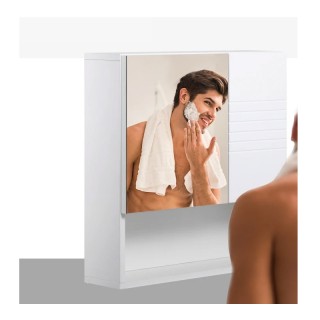 Καθρέπτης Μπάνιου με Ντουλάπι 54 x 15 x 55 cm Kleankin 834-369