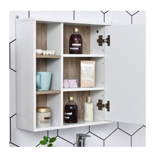 Καθρέπτης Μπάνιου με Ντουλάπι 60 x 14.5 x 49.4 cm HOMCOM 834-245 Καθρέπτης Μπάνιου με Ντουλάπι 60 x 14.5 x 49.4 cm HOMCOM 834-245