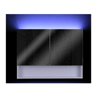 Καθρέπτης Μπάνιου με Ντουλάπι και LED Φωτισμό 80 x 60 x 15 cm HOMCO... Καθρέπτης Μπάνιου με Ντουλάπι και LED Φωτισμό 80 x 60 x 15 cm HOMCO...