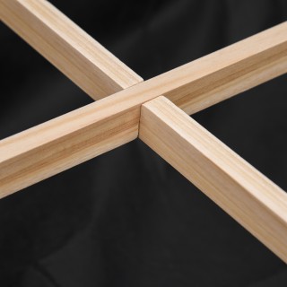 Outsunny υπερυψωμένο κρεβάτι κήπου με 6 διαμερίσματα από ξύλο ελάτη...