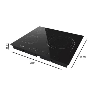 Κεραμική Εστία Αυτόνομη 59 x 52 x 5.5 cm Bolero Squad V 3000 Cecote...