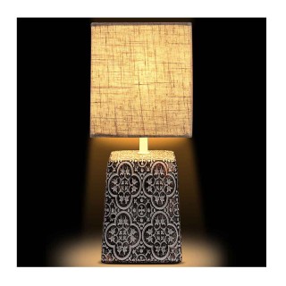 Κεραμικό Επιτραπέζιο Φωτιστικό E27 40 W Bakaji 02826296