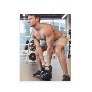 Kettlebell 10 Kg HOMCOM A91-076V01 Kettlebell 10 Kg HOMCOM A91-076V01