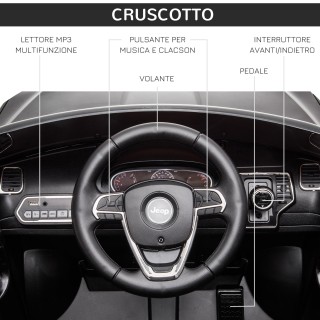 HOMCOM Electric Car Jeep for Kids 12V Manual Driving and with Remot... HOMCOM Electric Car Jeep for Kids 12V Manual Driving and with Remot...