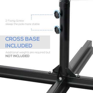 Outsunny Garden Parasol με περιστροφή 360° και πολυεστερικό κουβούκ... Outsunny Garden Parasol με περιστροφή 360° και πολυεστερικό κουβούκ...