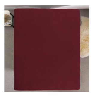 King Size Σεντόνι Jersey με Λάστιχο 190 x 200 x 30 cm Χρώματος Μπορ... King Size Σεντόνι Jersey με Λάστιχο 190 x 200 x 30 cm Χρώματος Μπορ...