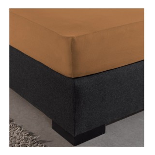 King Size Σεντόνι Jersey με Λάστιχο 190 x 200 x 30 cm Χρώματος Taup... King Size Σεντόνι Jersey με Λάστιχο 190 x 200 x 30 cm Χρώματος Taup...