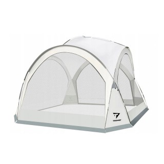 Κιόσκι Κήπου με 4 Παράθυρα και Φωτισμό LED 350 x 350 x 240 cm SPM 1...